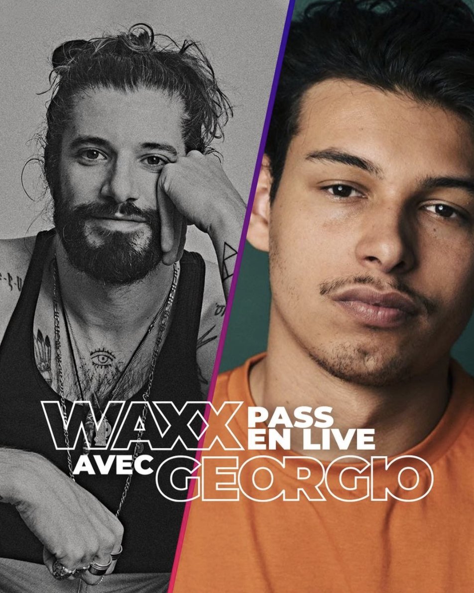 #LIVE Ce mardi 22 décembre à 19h, <a href="/waxxgyver/">Waxx</a> reçoit dans son studio le #rappeur <a href="/Georgioxv3/">Georgio</a> 🔥 pour le 3ème et dernier RDV musical #WaxxPassEnLive 🎤 
À suivre en direct sur IG du <a href="/pass_Culture/">pass Culture</a> !
➡️ instagram.com/passcultureoff…