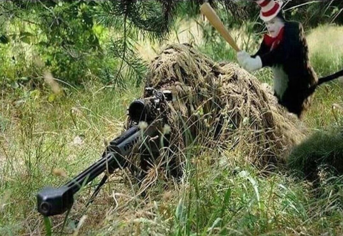 CauseWereGuys's tweet photo. When you finally find that one camper who's killed you 50 times https://t.co/e35p2J2v0m