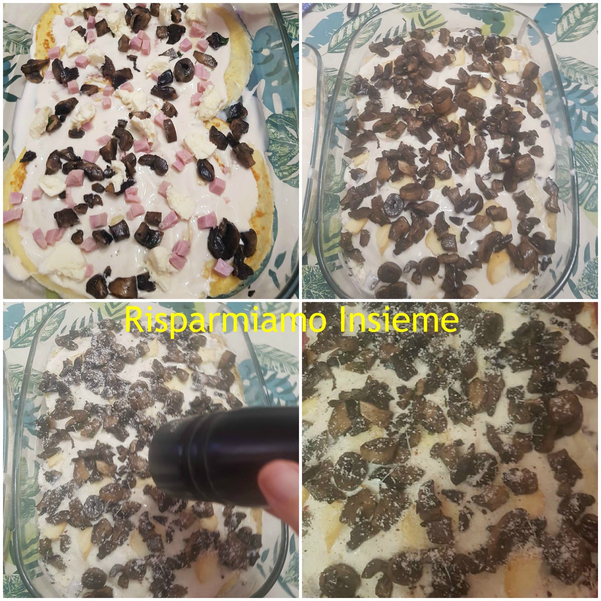 Risparmiamo2's tweet photo. Le mie Crespelle con Prosciutto, Mozzarella e Scamorza con e senza Funghi #crespelle #crepes #primipiatti #ricette #tutorial
https://t.co/rUwVic3r2f https://t.co/Jzmh4iEhkf