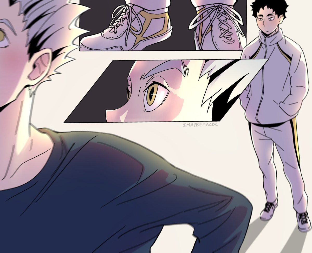 them ? #haikyuufanart #BokuAka 