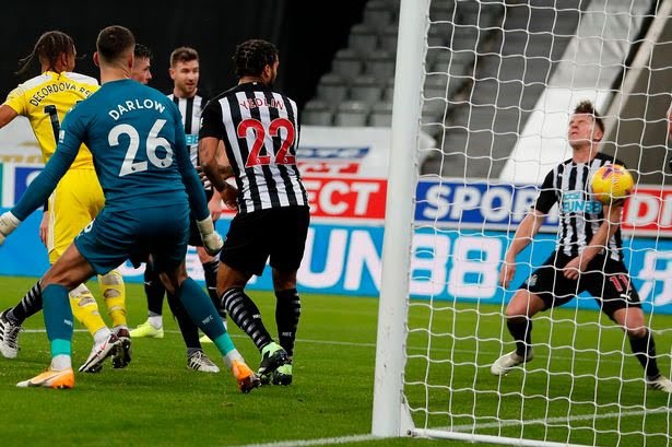 ktwatson85's tweet photo. This has to be the most comical own goal ever and the fact it was @NUFC makes it even better 😂 https://t.co/eflJzu56uO