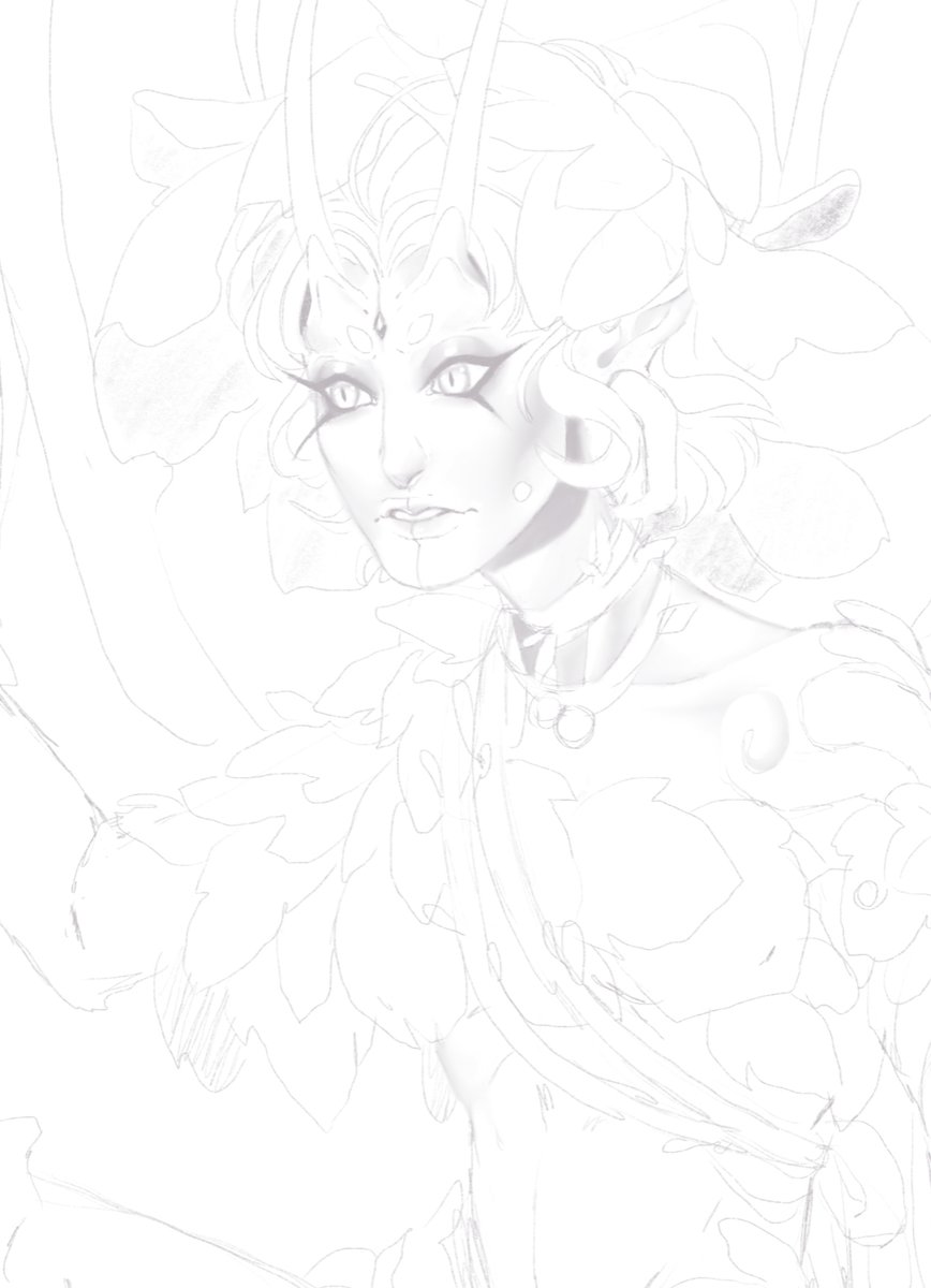 Lil_RoseBat's tweet photo. Slowly stammering through things. Have a collection of wips I’ve accumulated recently lol

#traditionalartist #DigitalArtist 
#fantasyart #monstergirl #fairy #batmonster #fishmonster
#floralart #flowers 
#murcielsart #myOC #OriginalContentArtist #pocartist https://t.co/cxe043gueV