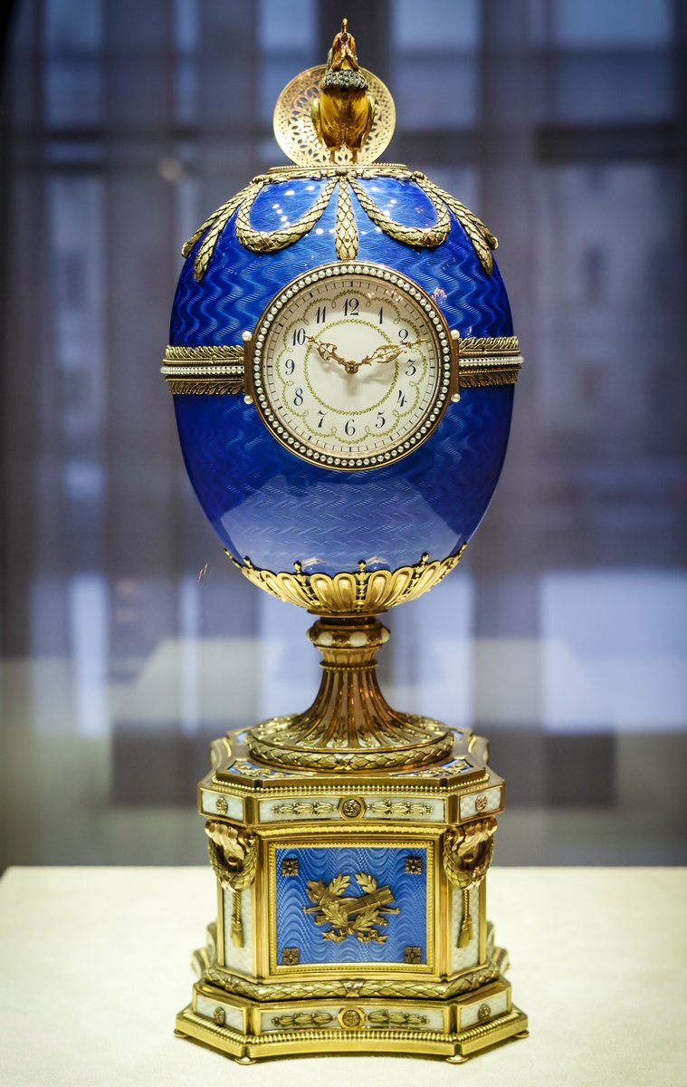 The Kelch Chanticleer egg is a jewelled, enameled Easter egg made by Michael Perchin under the supervision of Peter Carl Fabergé in 1904. It was made for the Russian industrialist Alexander Kelch, who presented the egg to his wife, Barbara Kelch-Bazanova.
