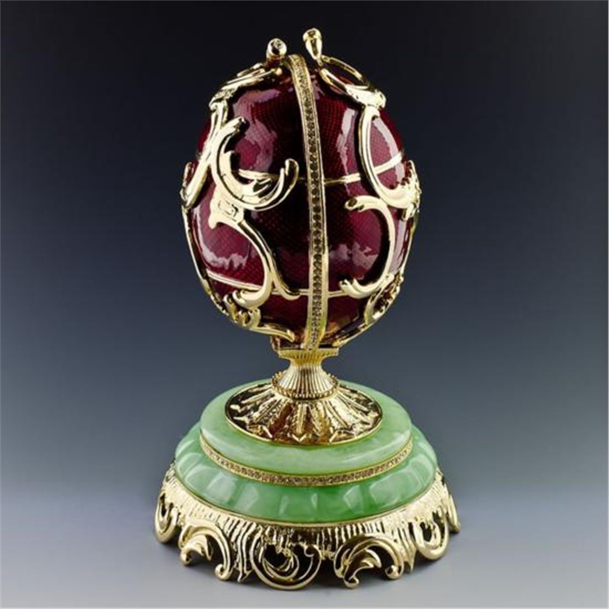 The Spring Flowers egg, sometimes referred to as the Imperial Spring Flowers egg, has been considered one of the Imperial Easter eggs attributed to Peter Carl Fabergé (and therefore one of the Fabergé eggs).