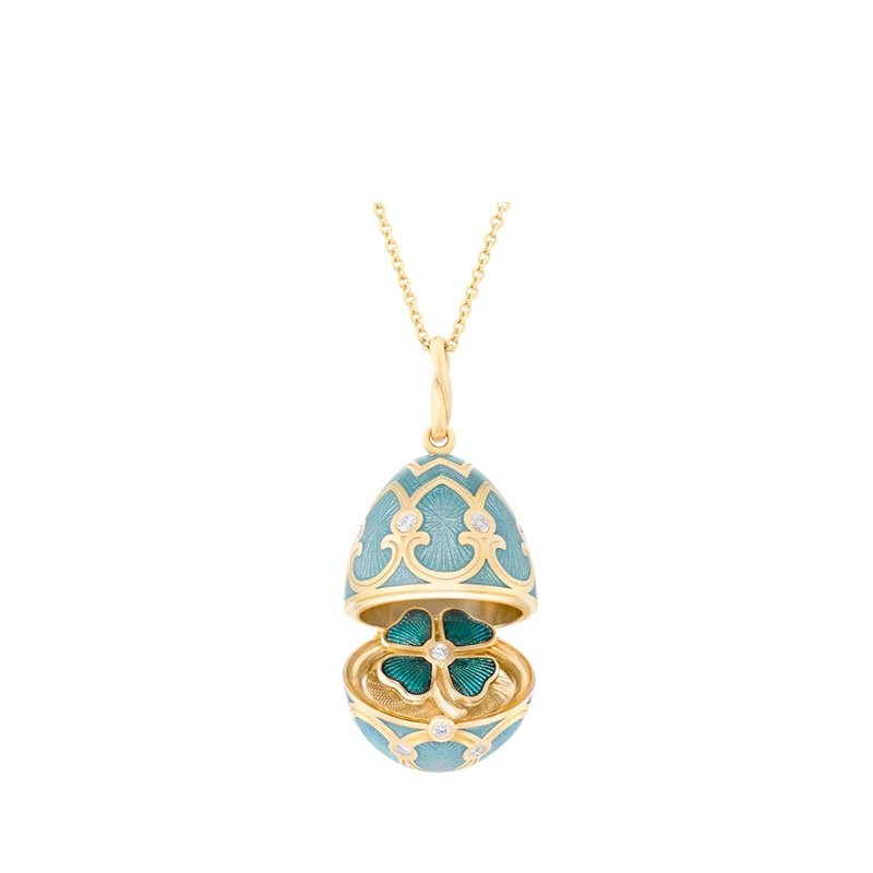 The Victor Mayer jewelry company produced limited edition heirloom quality Fabergé eggs authorized under Unilever's license from 1998 to 2009. The trademark is now owned by Fabergé Limited, which makes egg-themed jewelry.