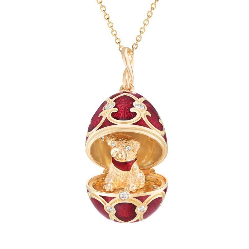 The Victor Mayer jewelry company produced limited edition heirloom quality Fabergé eggs authorized under Unilever's license from 1998 to 2009. The trademark is now owned by Fabergé Limited, which makes egg-themed jewelry.