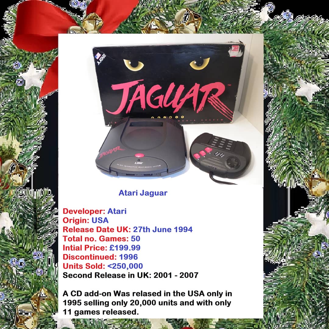 GenerationGam10's tweet photo. #AdventCalendar #atari #Jaguar #console #gamer #gaming #games #Retro #RETROGAMING #retrogamer #retrogames https://t.co/OJYjmZAgHT