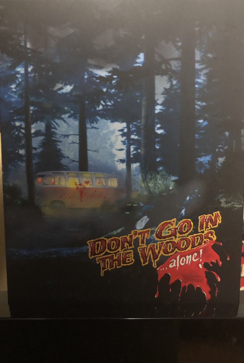 DECEMBER 20: Playing on 42nd Street at the Rialto Theater on the weekend of July 12, 1983, tonight’s  #Deucember feature is the slasher flick DON’T GO IN THE WOODS...ALONE! (dir. James Bryan, 1981)  @GCDB  @VinegarSyndrome