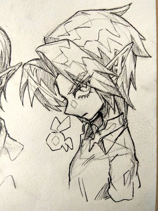 違うスタイルで彼を描く 