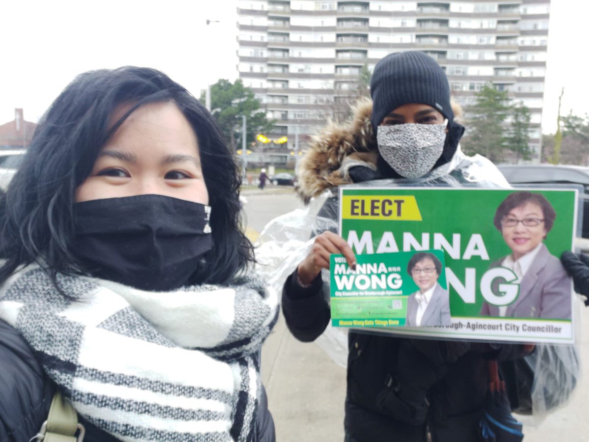 Local4948's tweet photo. Volunteering for @MannaWong22 - the best choice for #ward22 in the Scarborough-Agincourt by-election! Visit https://t.co/pLJcyLKURv for more info. @USWSTAC @ElemTeachersTO @carpenters27 @4948president #ScarboroughAgincourt #topoli #progressivevoice #vote https://t.co/haixwJN9nW