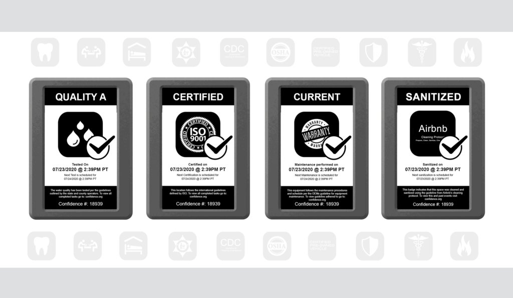 Whether you stay at an #airbnb or you're getting your car fixed, wouldn't it be great to know what when, how, and what was done for your health and safety? The importance of badges: bit.ly/3pbQpGw #badgeofconfdience #confidencesystems