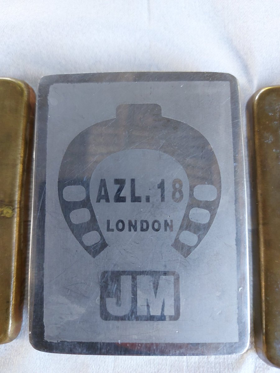 Pure platinum JM 99.99 AZL.18 London, 23 ounces troy. 1964.