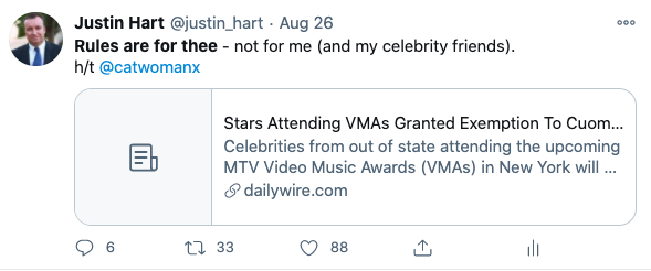 I've been tagging these hypocrites with "rules are for thee" -- This is only back to August - but ho-ly crap!1/