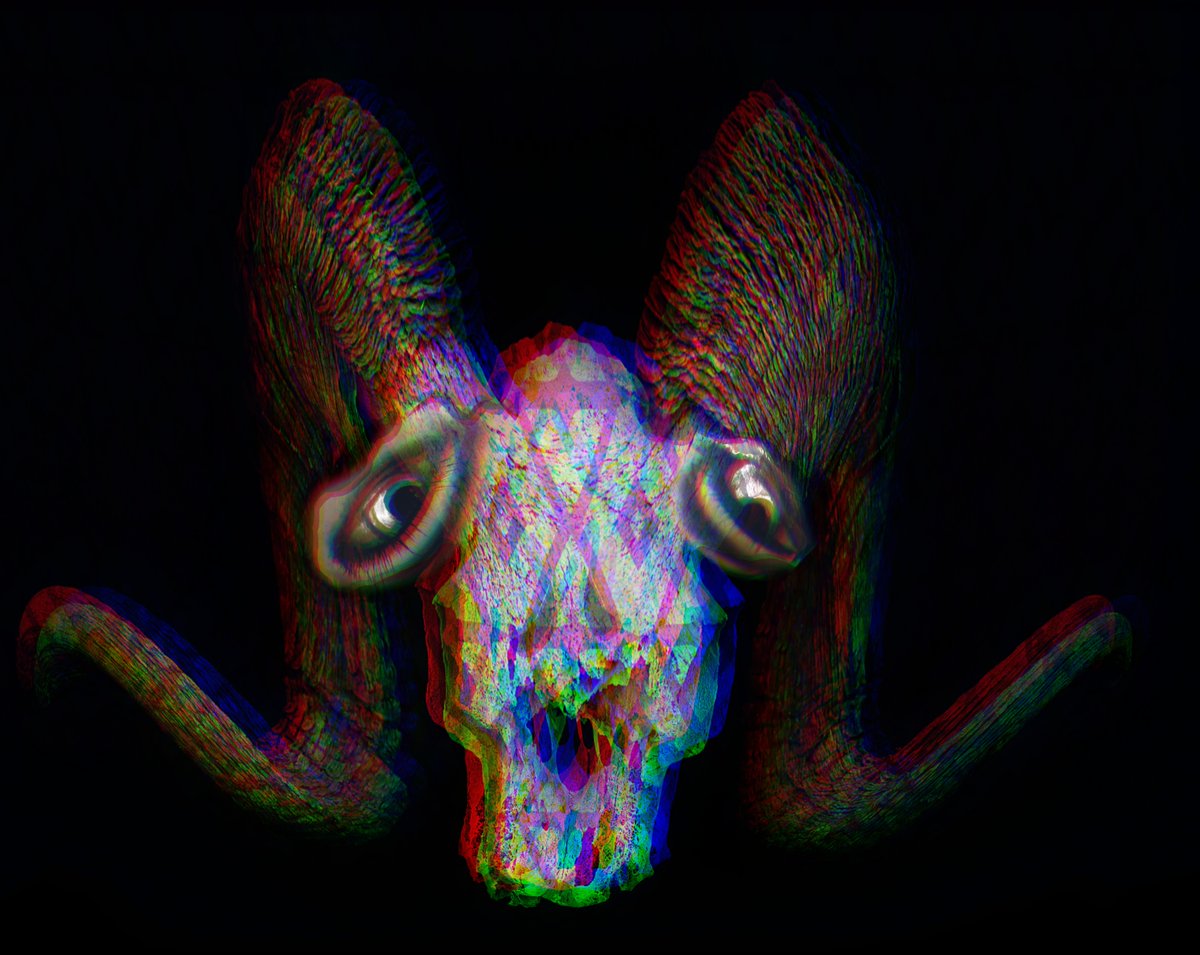 prettyblocks's tweet photo. "Horns" by me @NftShowroom 

https://t.co/J5xQYwASRQ

#raredigitalart #cryptooart #nft #nfts #nftart #cryptoartist #nftartist https://t.co/dcUqSWxwcV