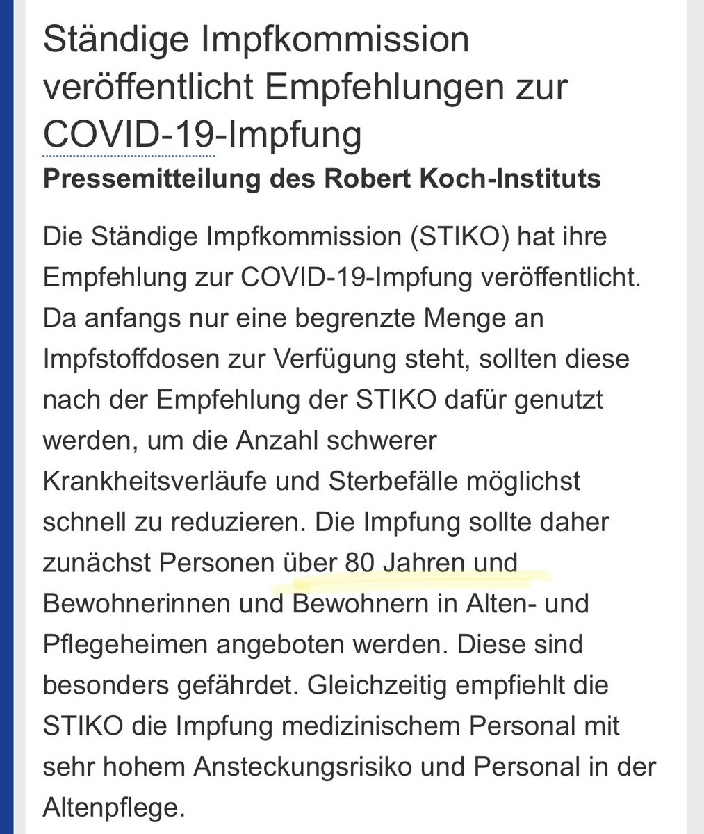 Wie hoch ist die Schutzwirkung der neuen COVID-19-Impfung für Personen über 80 Jahre? 
Da man davon ausgehen kann, dass diese Gruppe größtenteils Vorerkrankungen hat, stellt sich die Frage: An wie vielen Personen in diesem Alter mit Vorerkrankungen wurde der Impfstoff getestet?