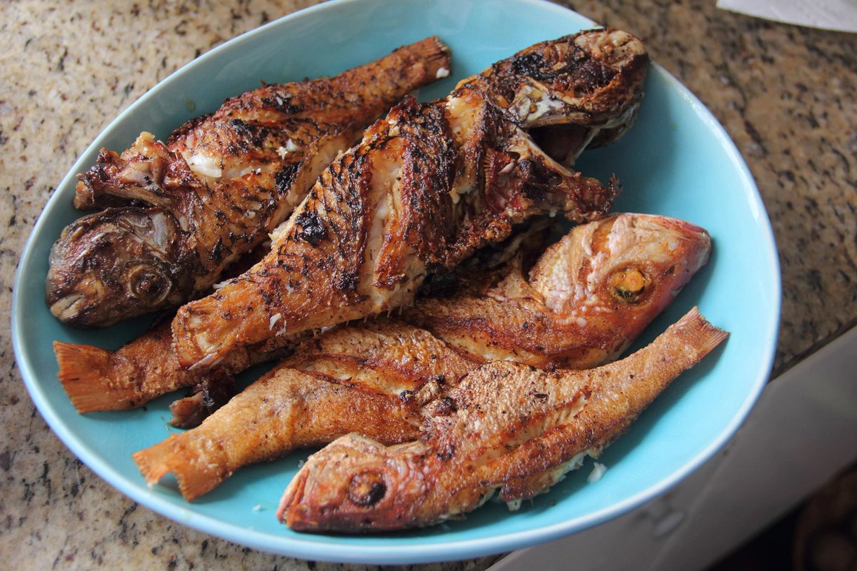 Fry fish vs steam fish. 