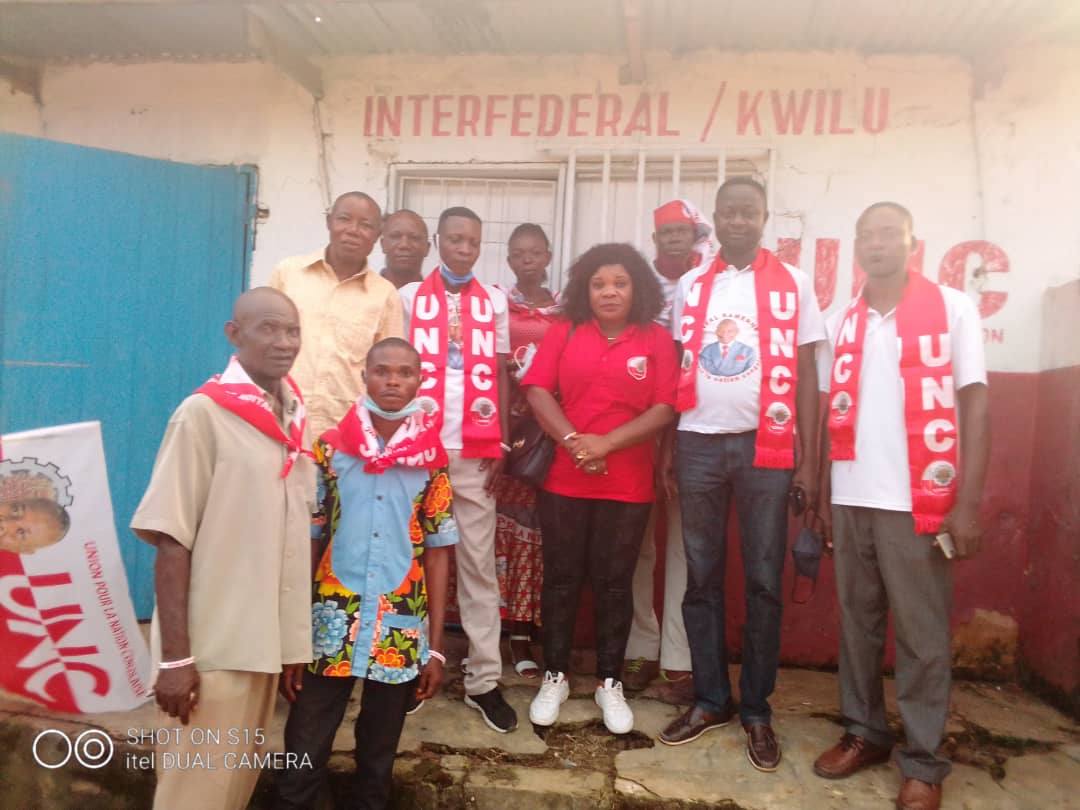 JbBaderha's tweet photo. Tous nos encouragements à Madame Mireille Nzey pour travail abattu ce week-end dans le kwilu. Honneur au PN , honorable Vital kamerhe https://t.co/cEsvclLYhn