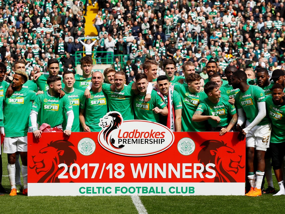 29.4.18  Celtic 5 Rangers 0.  Derby humiliation means League title success for the Bhoys - a magnificent 7 in a row. Andy Halliday becomes a sex toy for the Celtic support.