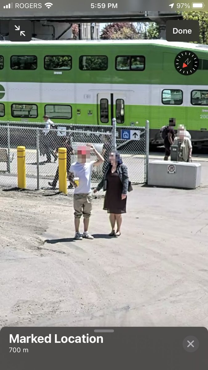 stinsonsteven's tweet photo. thank you, @Apple for finally releasing Look Around on Apple Maps.. it’s decent! reminds me of a happier 2019. Here i am, twice, in Liberty Village :) https://t.co/7MO9Bnibr1