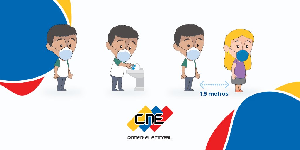 Cuidar tu salud y la de tu familia es muy sencillo: Evita aglomeraciones, no salgas de casa si no es necesario, mantén al menos 1 metro y medio de distancia con otras personas, usa el tapaboca correctamente y lávate las manos con frecuencia.
Evita el contagio.
#CNE