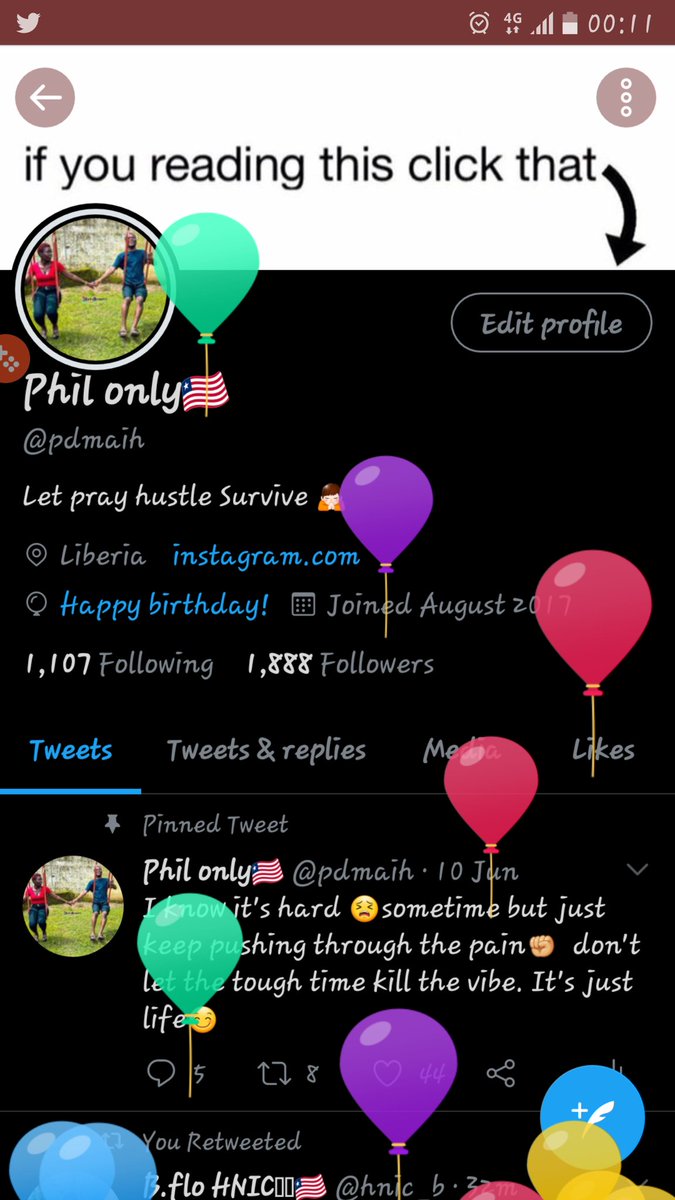 pdmaih's tweet photo. Look today I got balloons🎈 , God is Great 🙏❤ https://t.co/tUIZSSlPta