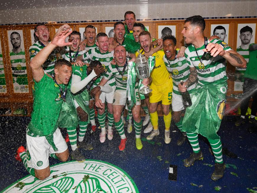 25.5.19  Celtic clinch a Treble Treble, beating Hearts 2-1 in the Scottish Cup Final with both goals coming from Odsonne Edouard. Neil Lennon is appointed manager in the showers immediately after.