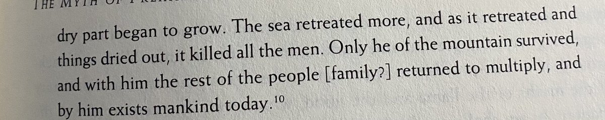 A myth retold by Francisco de Avila where he tells the story of a Pachakutic indicating the depature of Wiraqocha. The myth is too lengthy for twitter so I am including a picture here and taken from William Sullivan’s The secret of the Incas 9/?