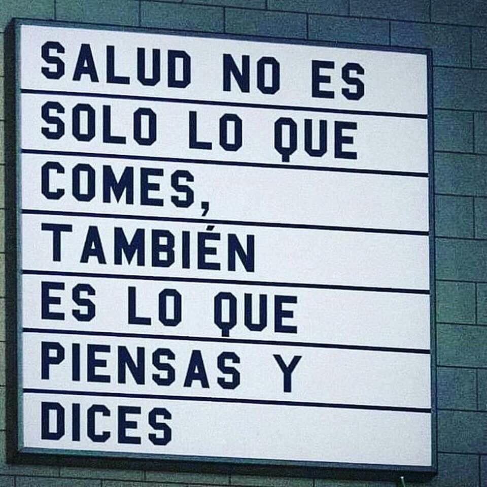 Salud a todas y a todos
