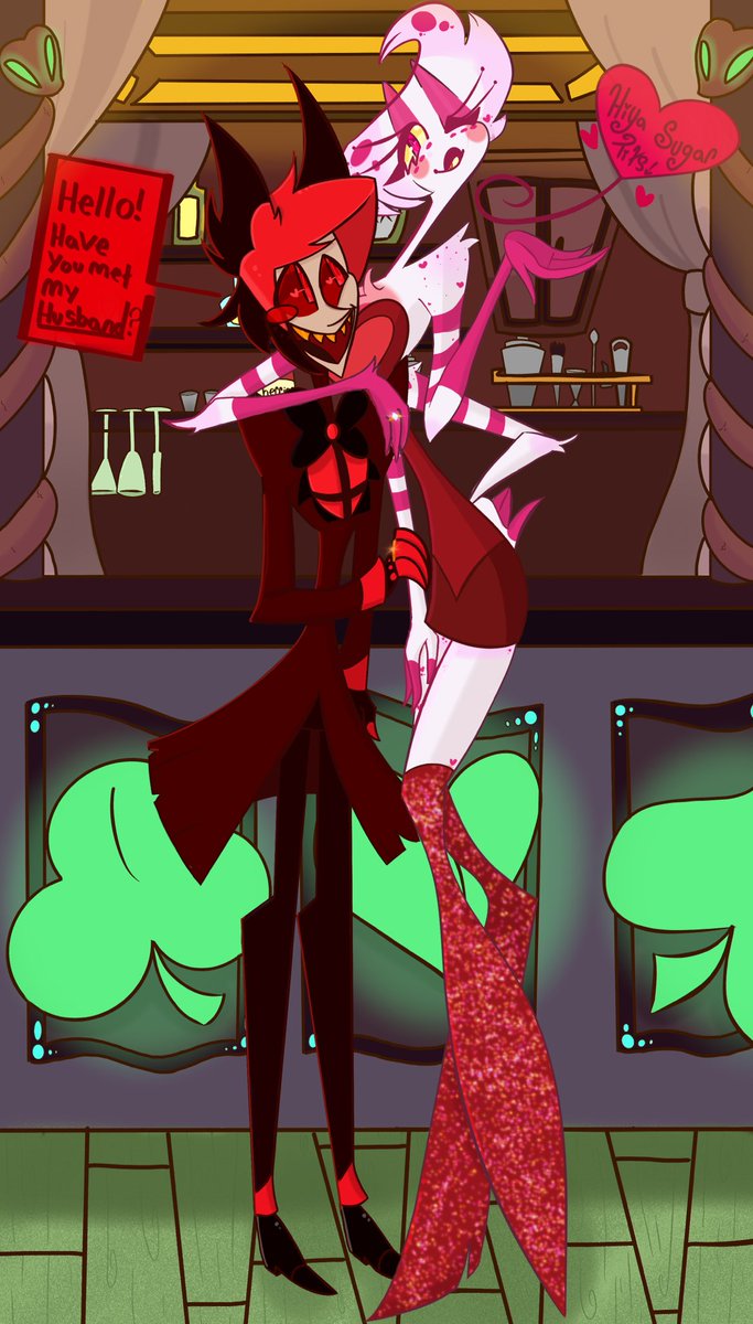 ArtsyIrken's tweet photo. Hello everyone! I finally finished the big piece I’ve been quietly working on! I’m so excited to finally share it!
Hope you guys like it
.
.
.
#HazbinHotelFanart #hazbinhotel #HazbinHotelAlastor #HazbinHotelAngelDust #alastor #angeldust #radiodust #alangel #art #digitalart #myart https://t.co/PUQNXCPDab