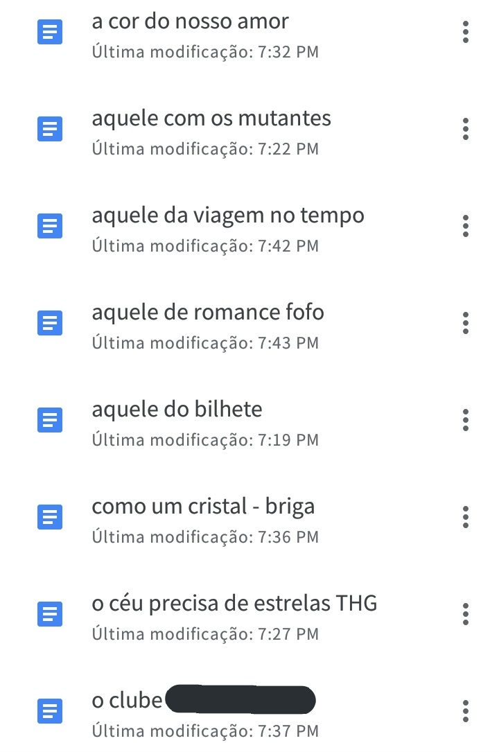 idatebbh's tweet image. o tanto de 'projeto' com só o prólogo ou no máximo um capítulo que eu achei hoje.... nem lembrava mais🤡 até de jogos vorazes no meio????