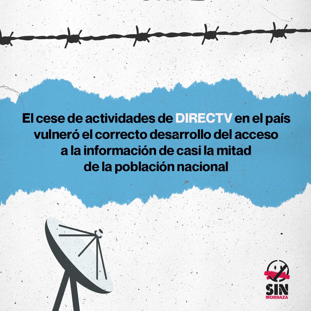 Sinmordaza's tweet photo. En la encuesta realizada para el informe #DirectvLibre, el 84,4% de los usuarios encuestados alegó que considera a Directv su principal medio de entretenimiento, 46,6% la concibieron como su principal medio de información en general.
Lee el Informe en https://t.co/GsEd3vloHw https://t.co/zMMWdVVSLO