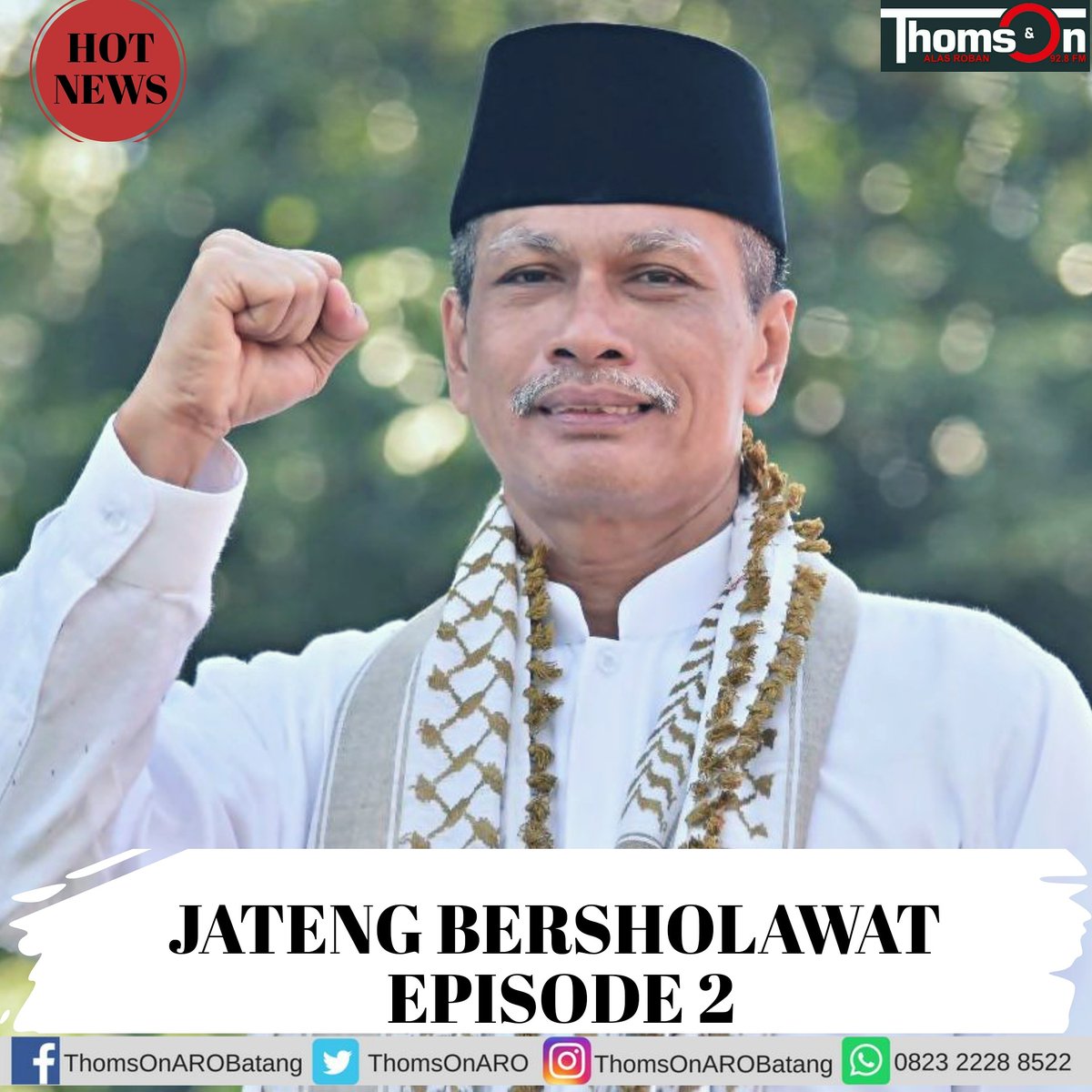 BatangAro's tweet photo. JATENG BERSHOLAWAT EPISODE 2
.
.
@wihajipwh @KPIDJateng @ganjarpranowo #jatenggayeng #jatengbersholawat https://t.co/1lxnyYUlCy