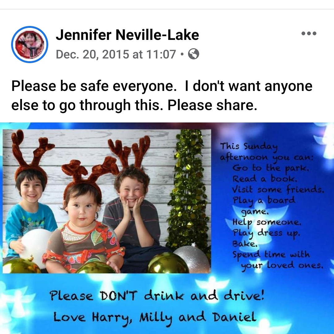 isda1979's tweet image. Please don&apos;t do this to another mom.

Don&apos;t drive impaired. 

Just please don&apos;t.