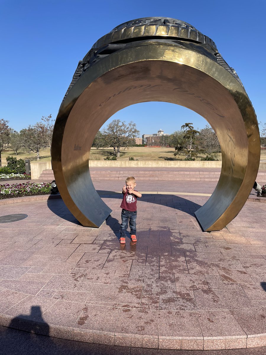 You ask Hayes what he wants to be when he grows up. He’ll tell you “A Aggie &amp; play for <a href="/AggieFootball/">Texas A&M Football</a>! This weekend, we got as close as we could to making that big dream come true 👍🏼 #fightintexasaggie #classof2041 #12thman #gigem