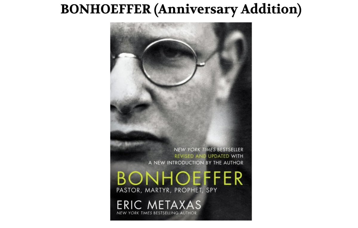 And a special anniversary edition of a book by a Trump-loving racist sucker-puncher.