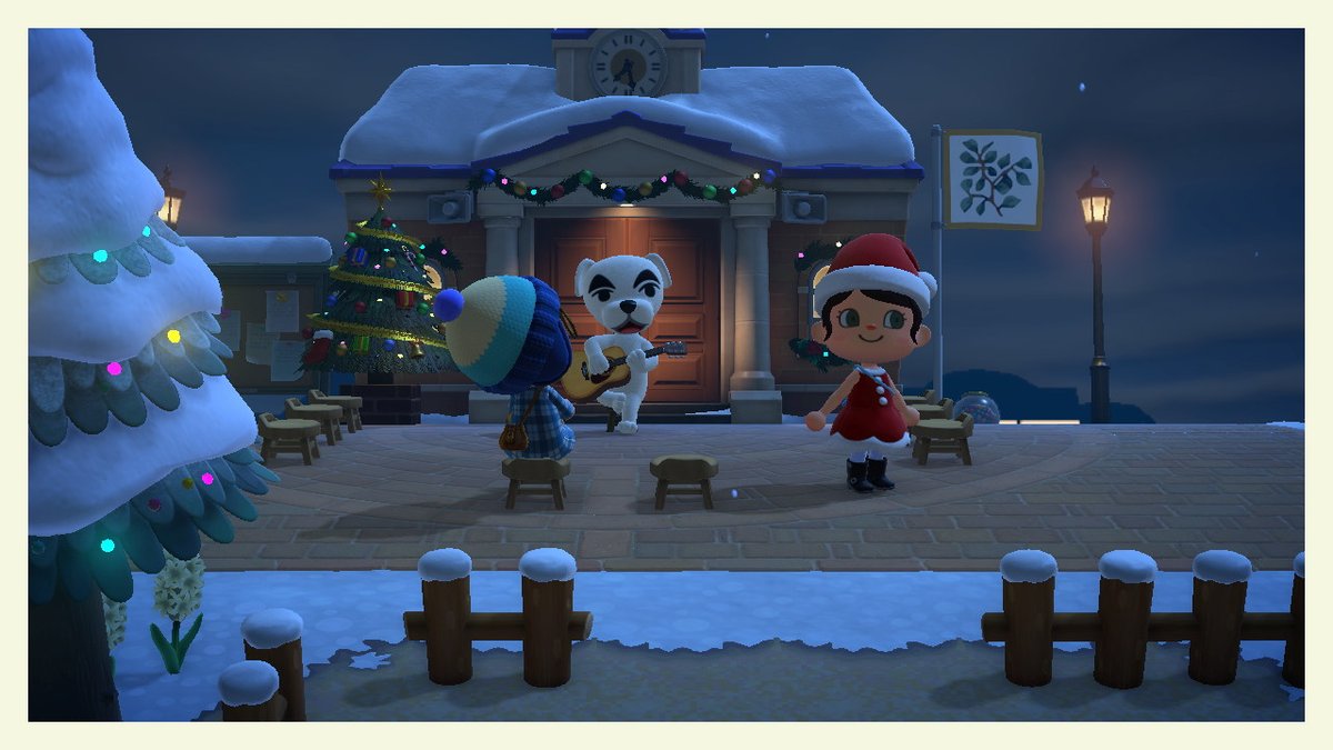 JilbertAcnh's tweet photo. Saturdays are for K.K. Slider + friends @eucalyptusacnh #AnimalCrossing #ACNH #NintendoSwitch https://t.co/erT1WIBpfK