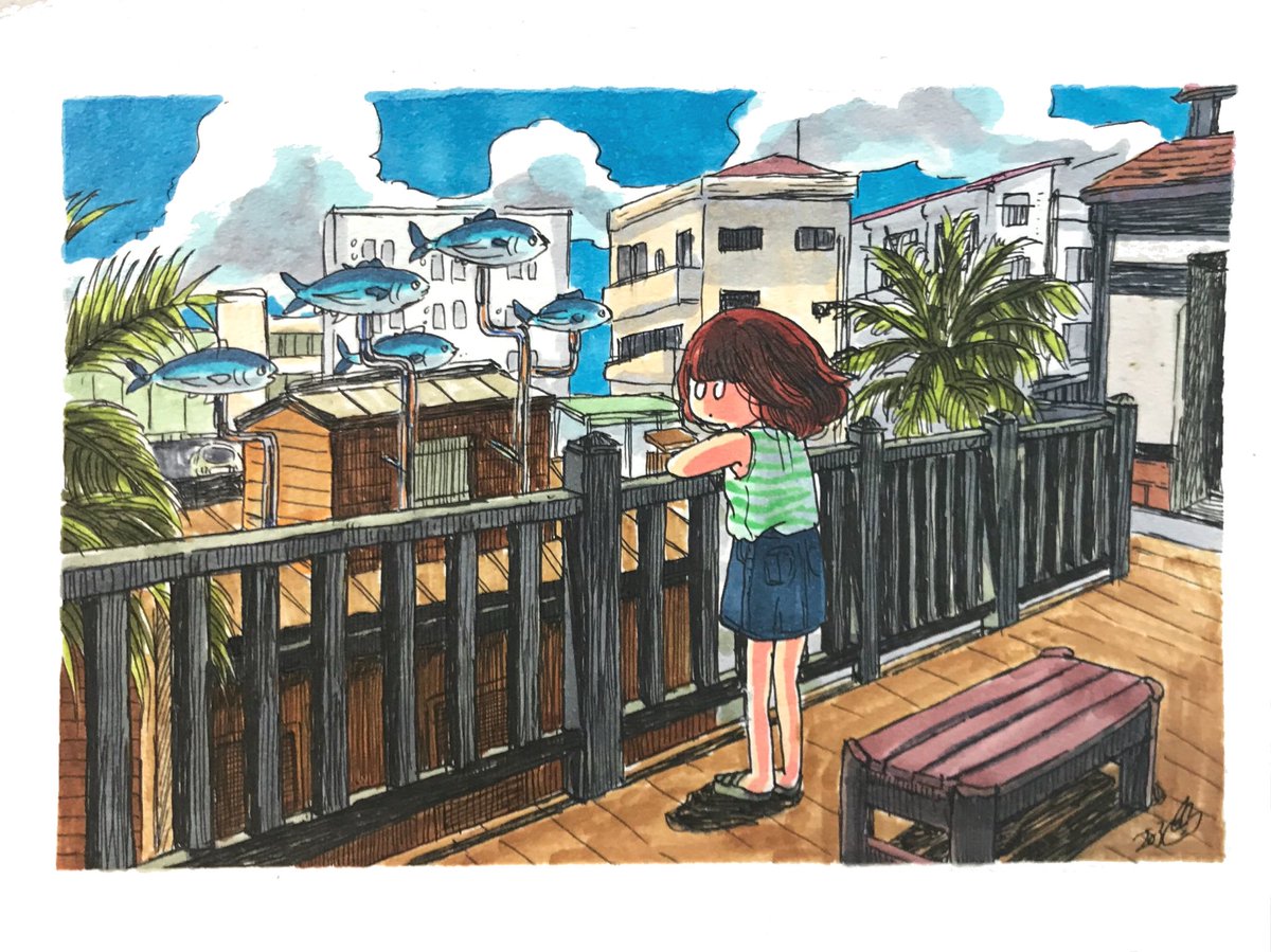 鹿児島 枕崎を描いた絵を集めた 