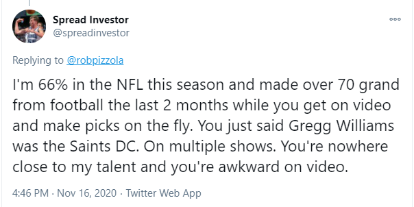 Rob Pizzola tweet media