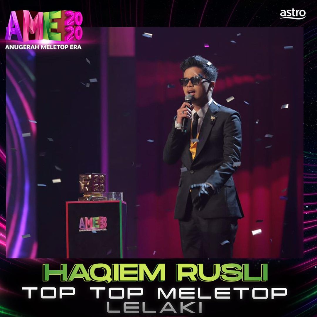 qiemiliowner's tweet photo. ALHAMDULILLAH SYUKUR,

Penyanyi Meletop Era
Lagu Meletop Era - Lembah Kesepian
TOP TOP MELETOP LELAKI

Tahniah @HaqiemRusli , semoga terus bersinar dan menghasilkan karya karya yang memberi manfaat kepada masyarakat.

#Meletop
#AME2020
#YesAME
#YangEpikYangLegend https://t.co/FAJMBGKics