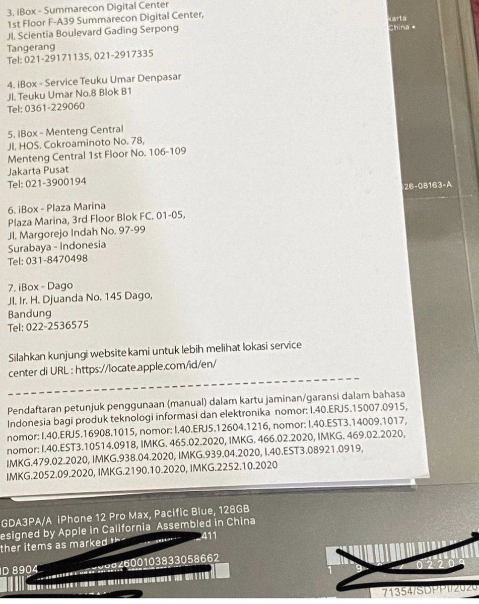 rikaviory's tweet photo. @makemac Buat yang belum kebagian PO, ini ada ready stock. 
FS Iphone 12 Pro Max Pasific Blue 128 GB. Free Temperd Glass
#iPhone12ProMax #pasificblue https://t.co/24roYuLVGm