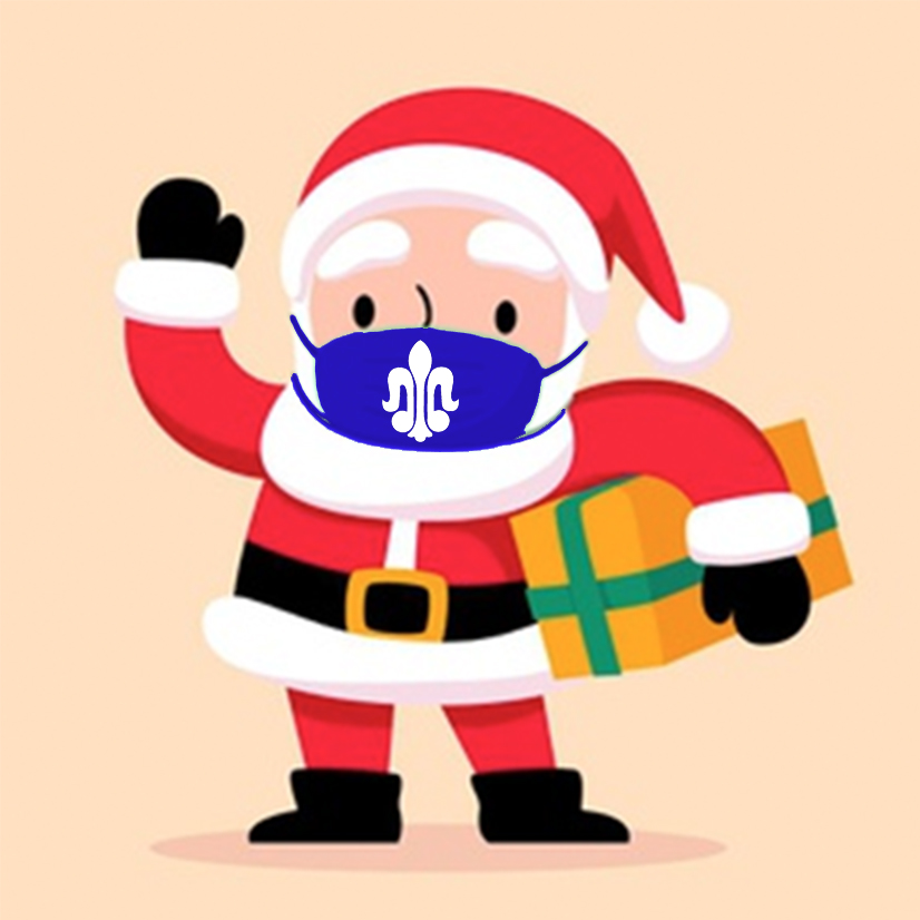 Need a last minute $10 stocking stuffer? Both versions of Saints Masks still are still available. Order online and we'll get them right to you! stpeterboosterclub.org/store/p370/Sai…