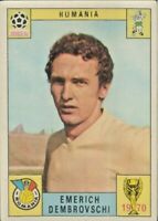 Los 8 goles de Emerich Dembrovschi con Rumanía , rivales:Yugoslavia x2 Grecia Brasil Finlandia Checoslovaquia Austria AlbaniaMetió sus goles entre 1969 y 1972.