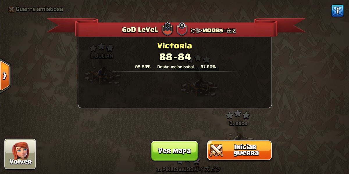 A la final de <a href="/cup_wizard/">Wizard World Cup</a>  🔥🔥🔥
GG #Noobs 

#GodLevel #ClashofClans