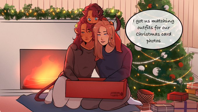 Christmas cards with the Meowmeows! ? #catradora 