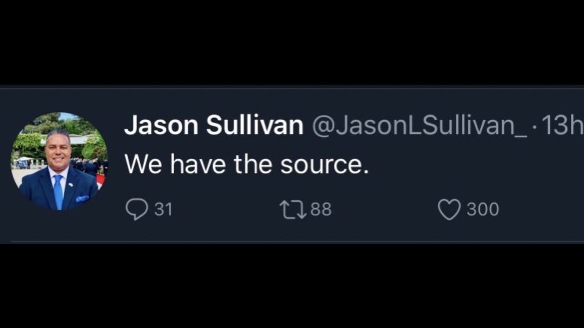 11/27 - E posts “We have the source” on Parler. One day later Jason and Oz post the same phrase simultaneously.