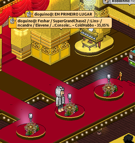 habblindadosmkt's tweet photo. Parabéns para a @ColdHabboFS pela Melhor Gestão de Conteúdo com 35,05% dos votos! Também parabenizamos a @Habblindados que conquistou o segundo lugar com 16,16% e a @Raduckets que conquistou o terceiro lugar com 14,42% dos votos!
E a cerimônia continua! #VitrolaAwards https://t.co/pGtv78BhdY