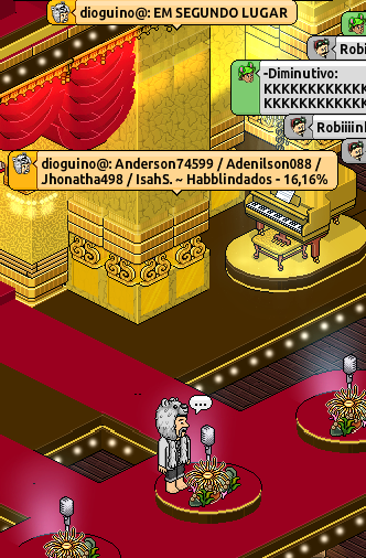 habblindadosmkt's tweet photo. Parabéns para a @ColdHabboFS pela Melhor Gestão de Conteúdo com 35,05% dos votos! Também parabenizamos a @Habblindados que conquistou o segundo lugar com 16,16% e a @Raduckets que conquistou o terceiro lugar com 14,42% dos votos!
E a cerimônia continua! #VitrolaAwards https://t.co/pGtv78BhdY