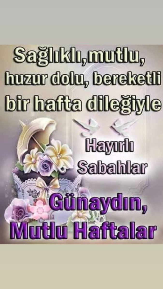Günaydın hayırlı sabahlar herkese