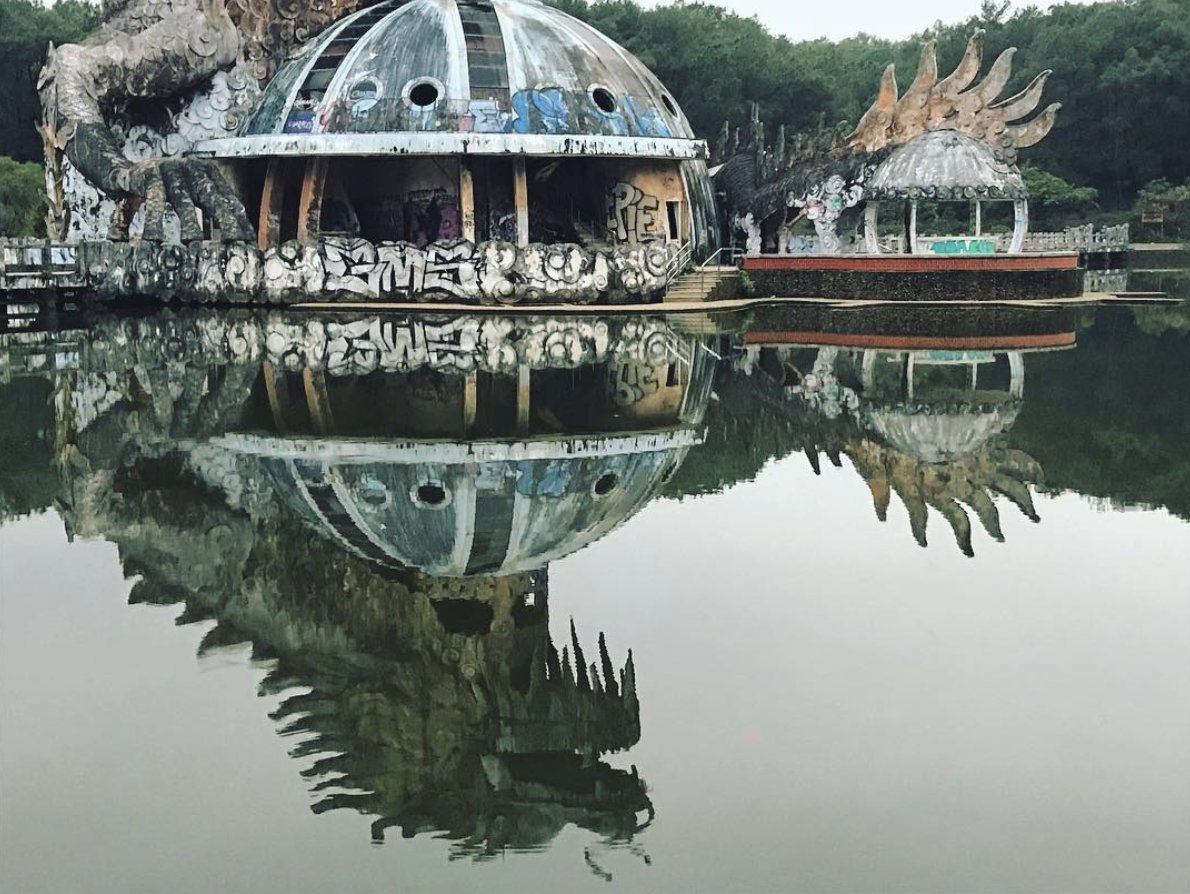 69/ Vietnam is filled with hidden gems. Once I snuck into an old abandoned water park en route from Hoi An to HanoiThe water had turned into a swamp, where alligators poked their heads out. It was hauntingly enchanting